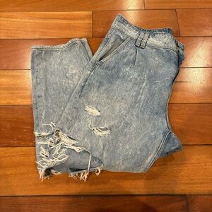 High Waisted Mom Jeans